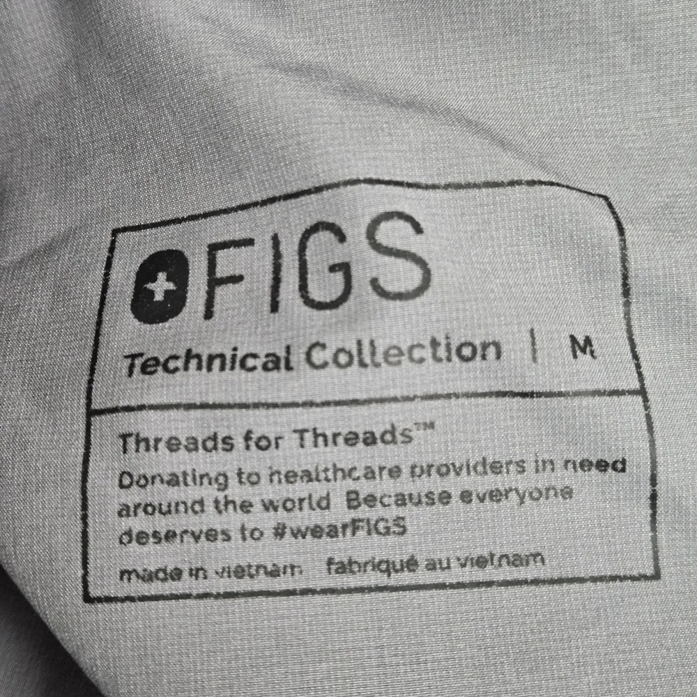 FIGS‎ Men Scrub Pants M Gray  Axion Jogger Technical Collection Pants
